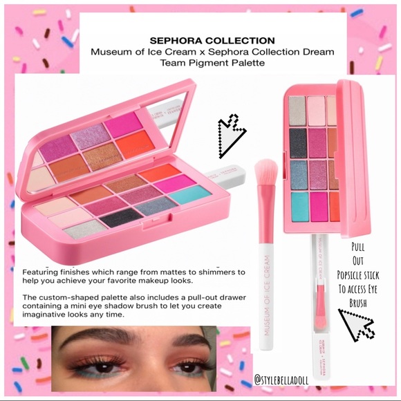 🆕 Museum of Icecream X Sephora Collection Dream Eyeshadow Palette - Picture 7 of 16